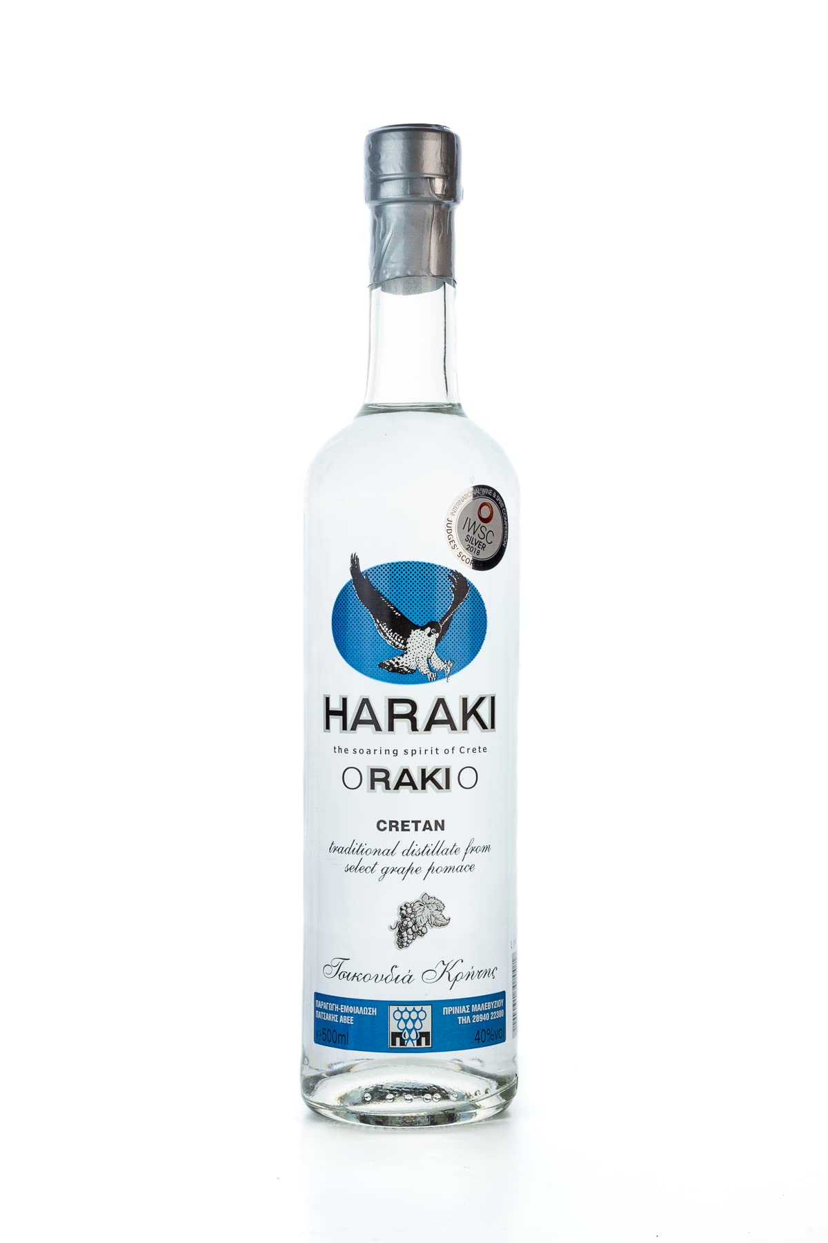 Tsikoudia Haraki 500ml Vol.40%