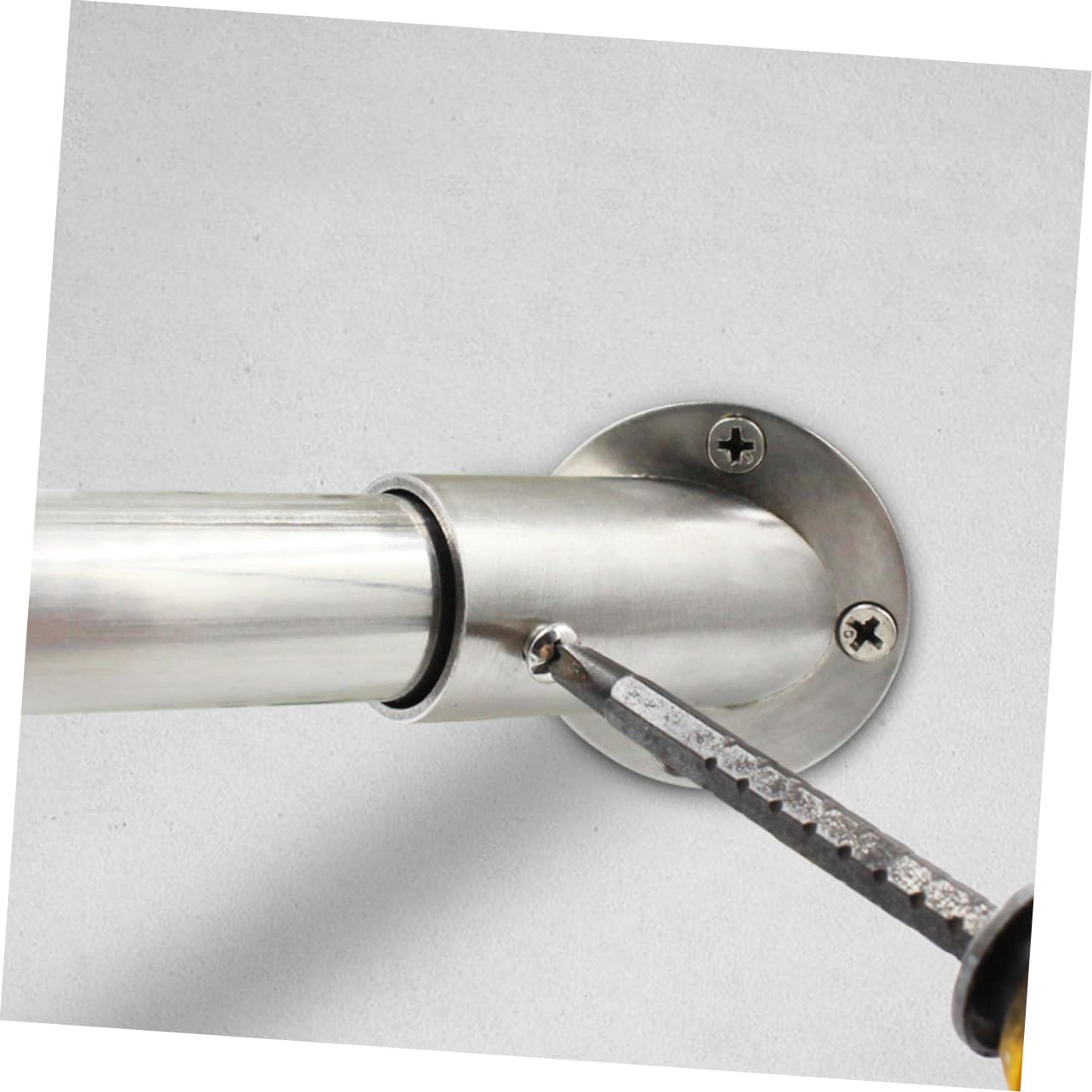 10pièces Support De Tringle à Rideau Lot de Supports pour Angle De Penderie Fixation pour Vêtements Et Serviettes pour Salle De Bain Et Dressing