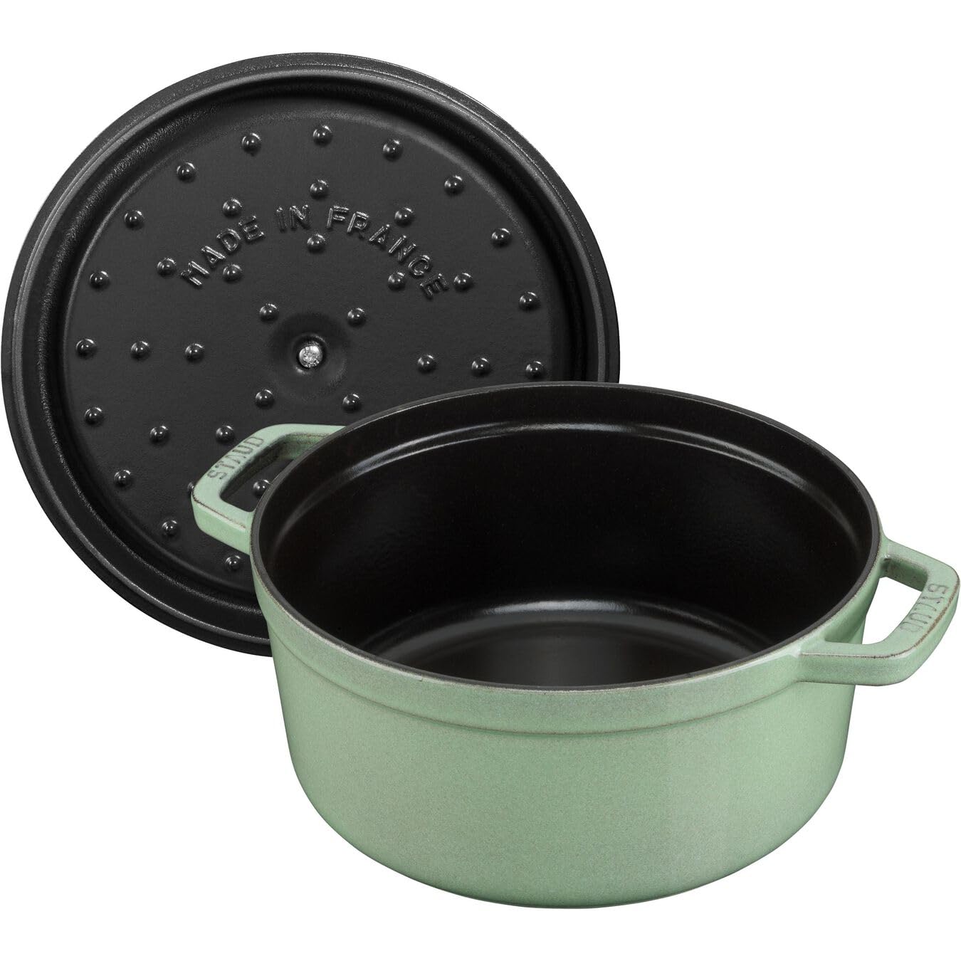 調理器具 STAUB LA COCOTTE 28cm Amazon.com: STAUB Cast Iron Round Cocotte 28 cm Sage: Home