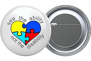 Autism Button: See the Ability, Not the Disability