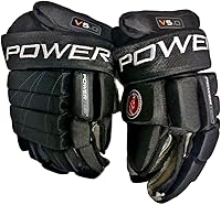 PowerTek V5.0 Tek Youth Ice Hockey Gloves with Full Motion Cuff - Flexible, Protective & Comfortable