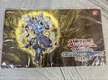遊戯王wcs2018 黒衣之詔刀師　ノリトシ　プレイマット　未開封 プレイマット『黒衣之詔刀師(WCS2018)』【-】{-}《プレイマット》