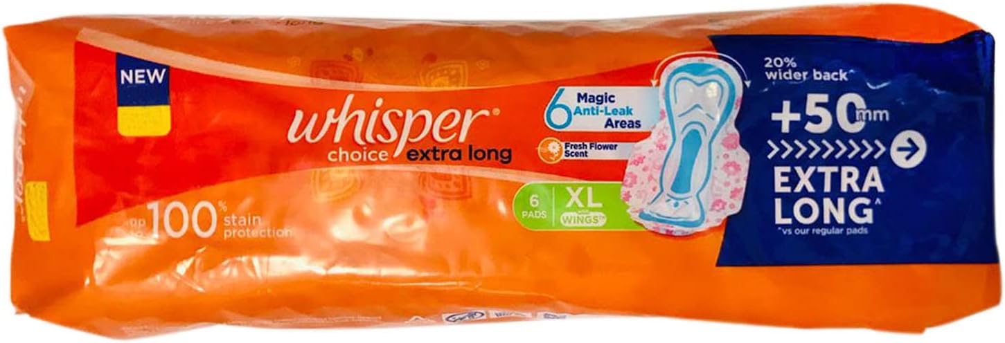 Whisper Ultra Choice Wings (6 Pads X 2 Pack) = 12pads