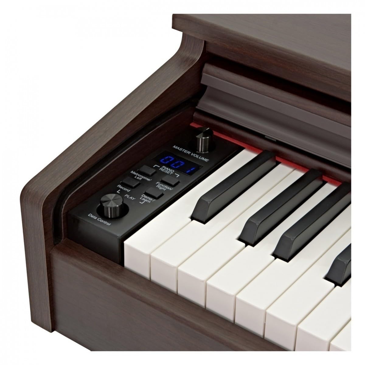 Gear4music DP10X Piano Digital 88 Teclas Contrapesadas Efecto Palisandro Oscuro
