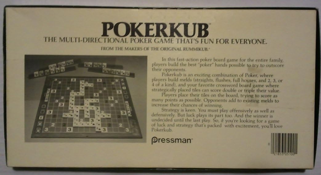 Pokerkub: The Multi-directional Poker Game That's Fun for Everyone