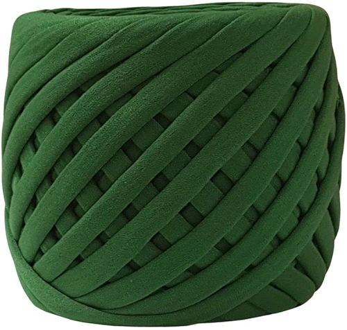 Fio de Malha Dalia Premium 500g – Espessura 33mm, Anti-Pilling, para Crochê, Tricô e Bolsas Artesanais (7002-Verde Bandeira)