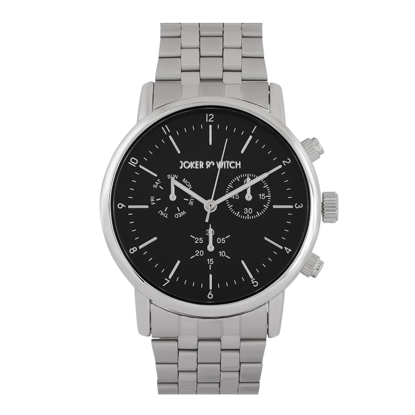 Joker & Witch Leather Dracary Black Non Functional Chronograph Dial Pu Analogue Watch For Men, Black Band (B0C69YPD7G) Amazon Price History, Amazon Price Tracker