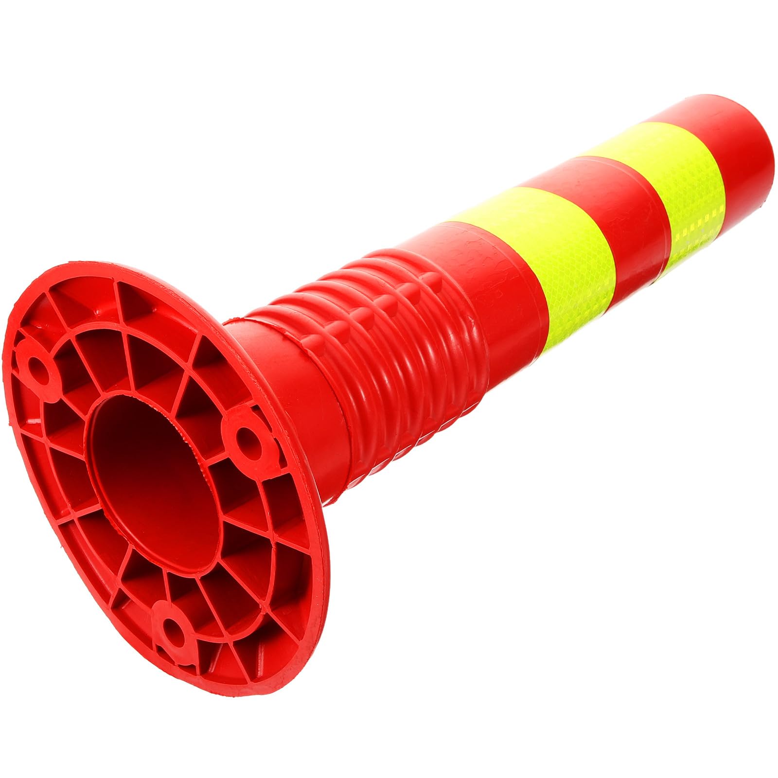 Colonne de sécurité rouge en PU solide KICHOUSE pour barrière d'allée