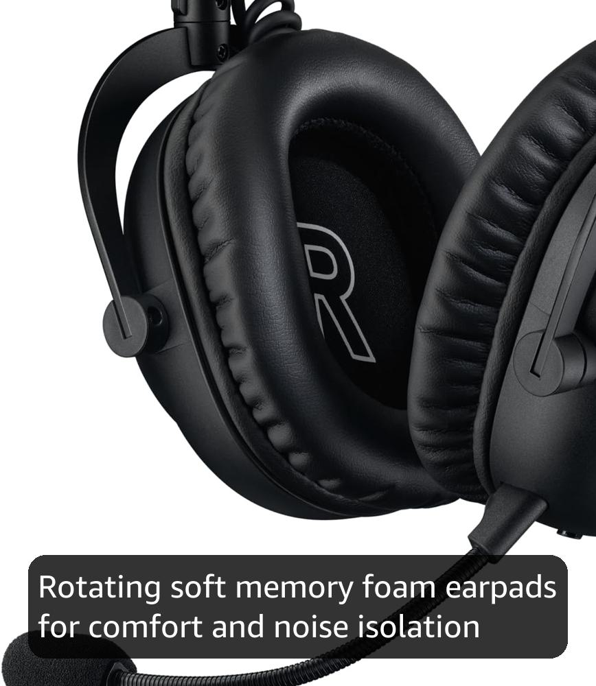 Amazon.com: Logitech 羅技G PRO X 2 Lightspeed 無線遊戲耳機:無線