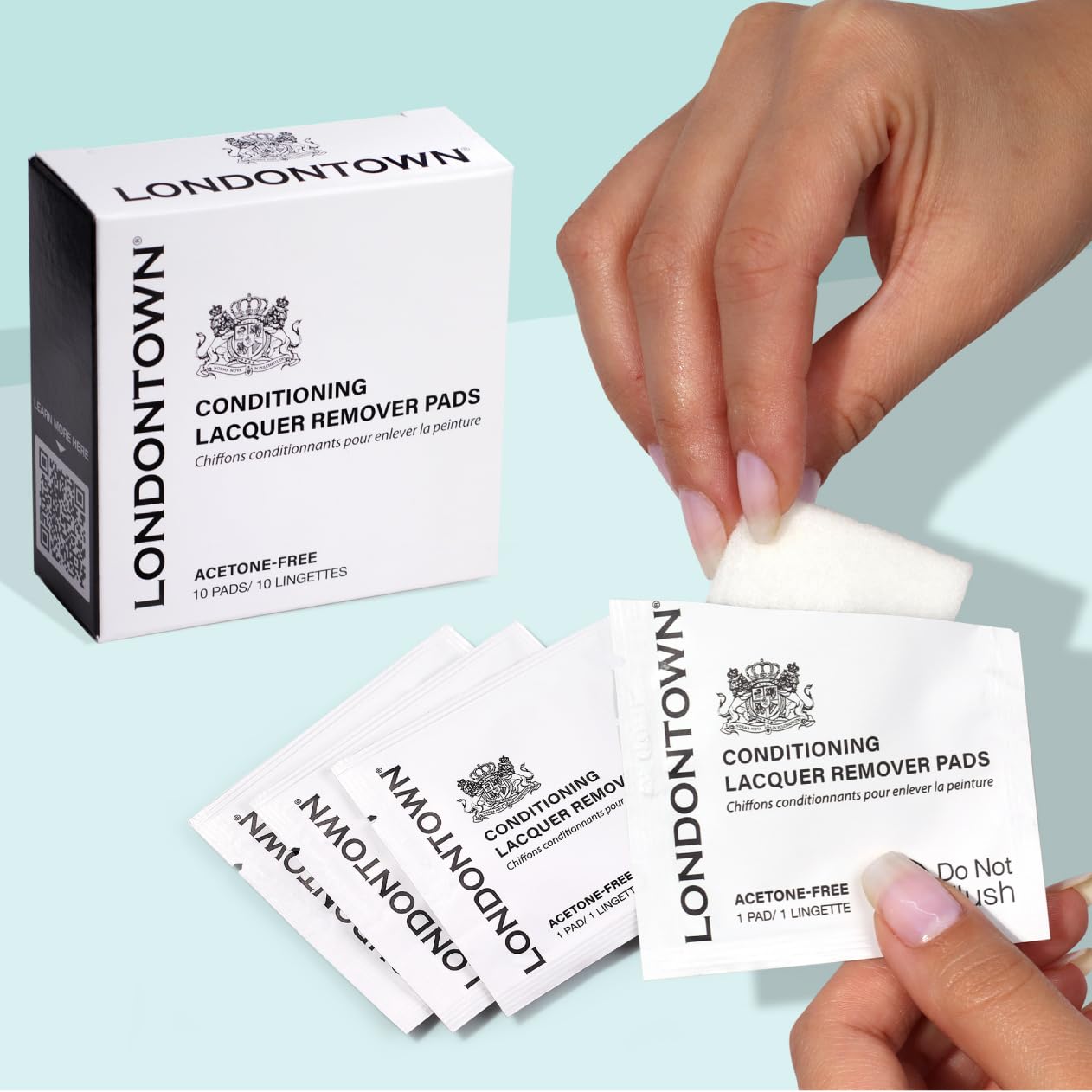 LONDONTOWN Conditioning Lacquer Remover Pads