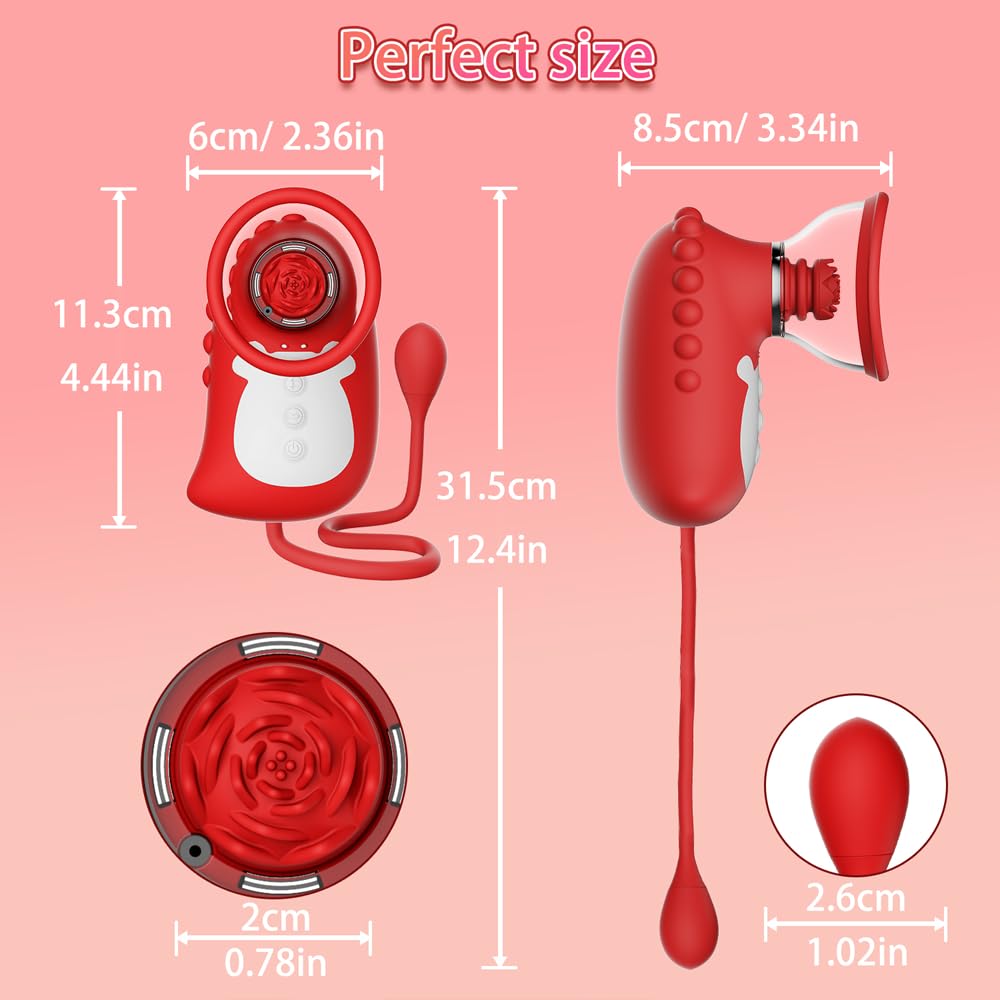 Nippelsauger Vibration für Frauen Sexspielzeug, Brustmassagegeräte mit 7 Vibration, Teleskopisch, Saugmodus Nippel Vibrator Klitoris Stimulator für Sie Vibratorensets Sex Toys