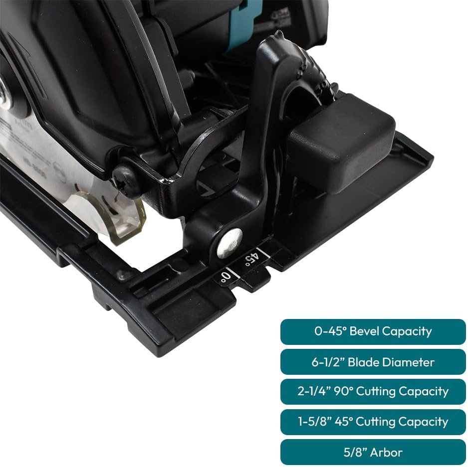 Hardin HD-8600: 18V Brushless 5" Cordless Circular Saw