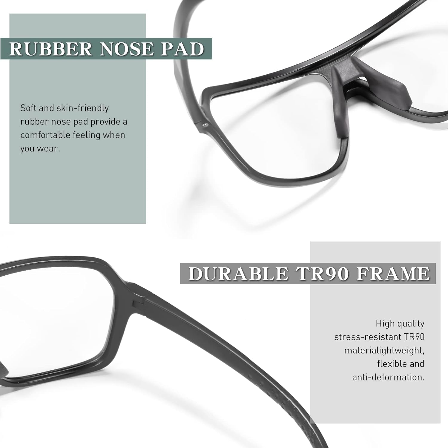 KAPVOE Photochromic Cycling Glasses for Men Women Sports Sunglasses MTB Biking Sunglasses UV Protection K64 - Image 4