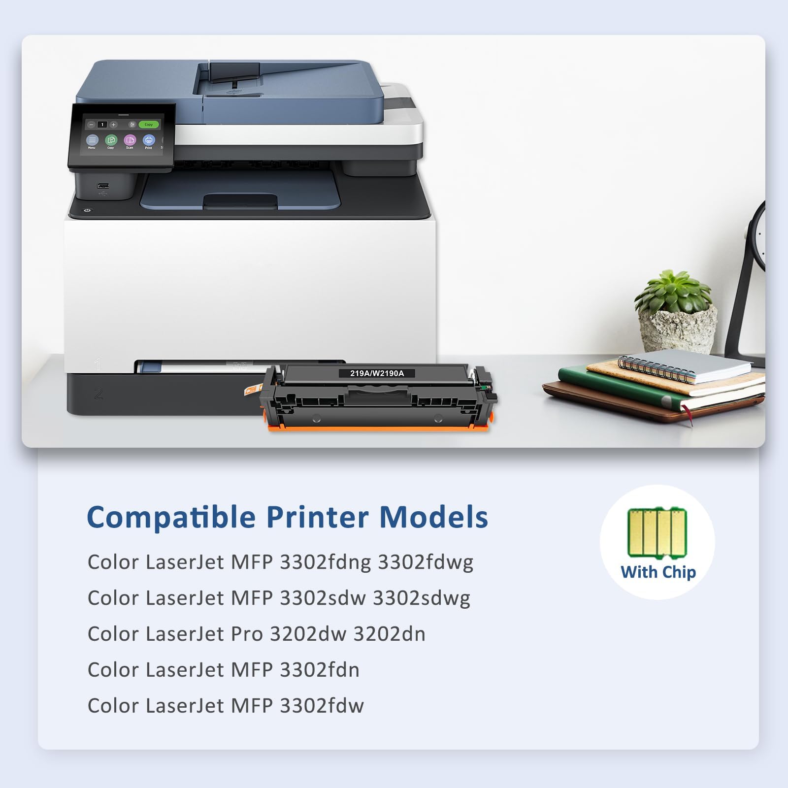 Viking Compatibel 219A HP Tonercartridge W2193A Magenta | Viking Direct NL