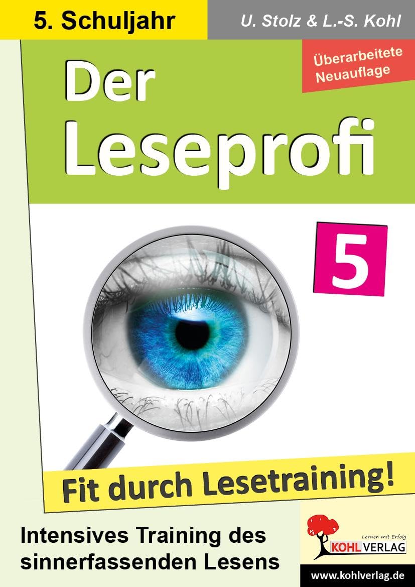 Der Leseprofi / Klasse 5: Fit durch Lesetraining! (5. Schuljahr