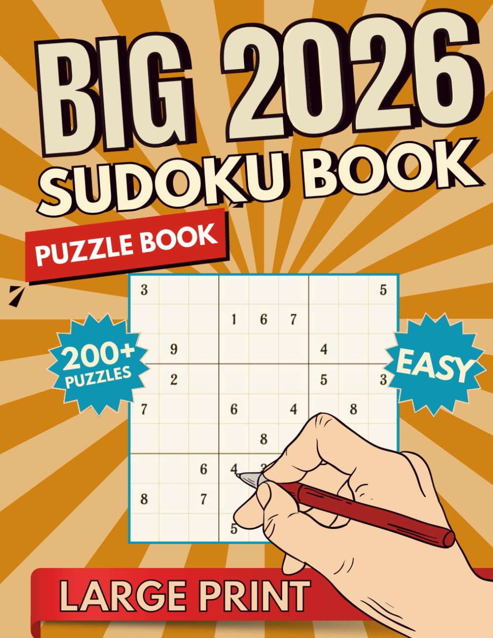 Sudoku Puzzle Book A Day: 200+ Engaging Puzzles for Focus, Logic, and Mental Exercise (Sudoku Challenge Series)