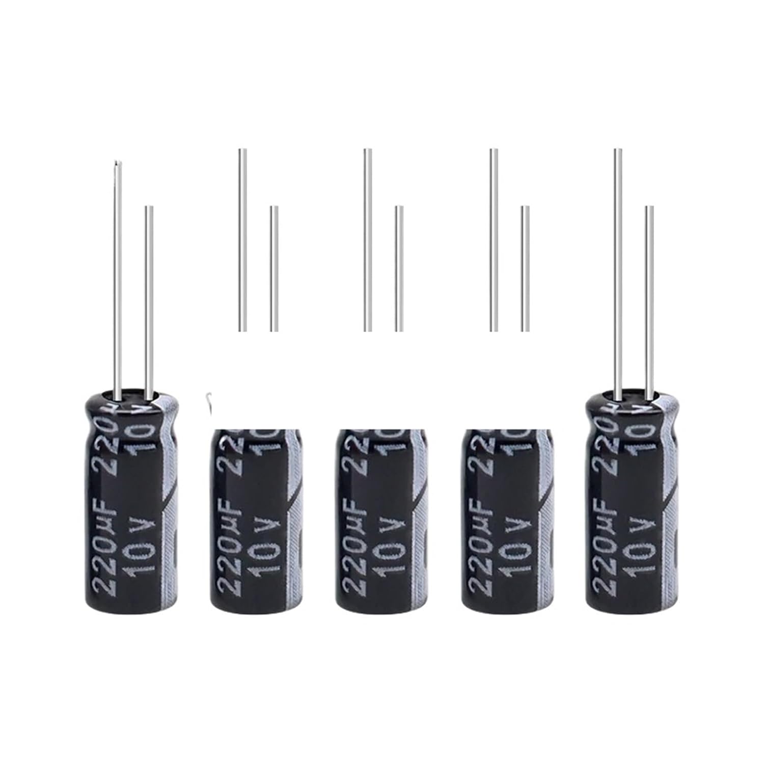 10V Aluminum Electrolytic Capacitor 100UF 220UF 330UF 470UF 680UF 1000UF 1500UF 2200UF 3300UF 4700UF 10000UF(10V 1000UF 20PCS)