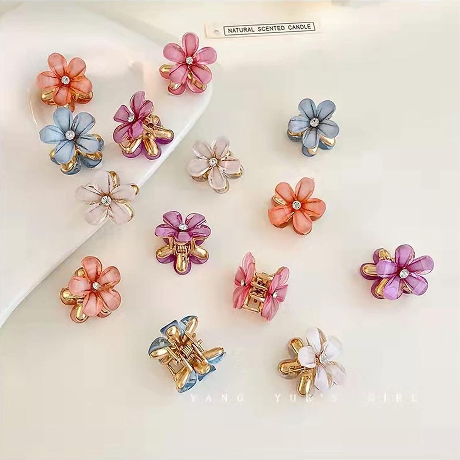 HANA JEWEL by Impression Jewellery Mini Pearl Flower Claw Clip Set - Retro Hair Accessories for Women & Girls (Pack ofr 6) (B0CRV7W1BM) Amazon Price History, Amazon Price Tracker