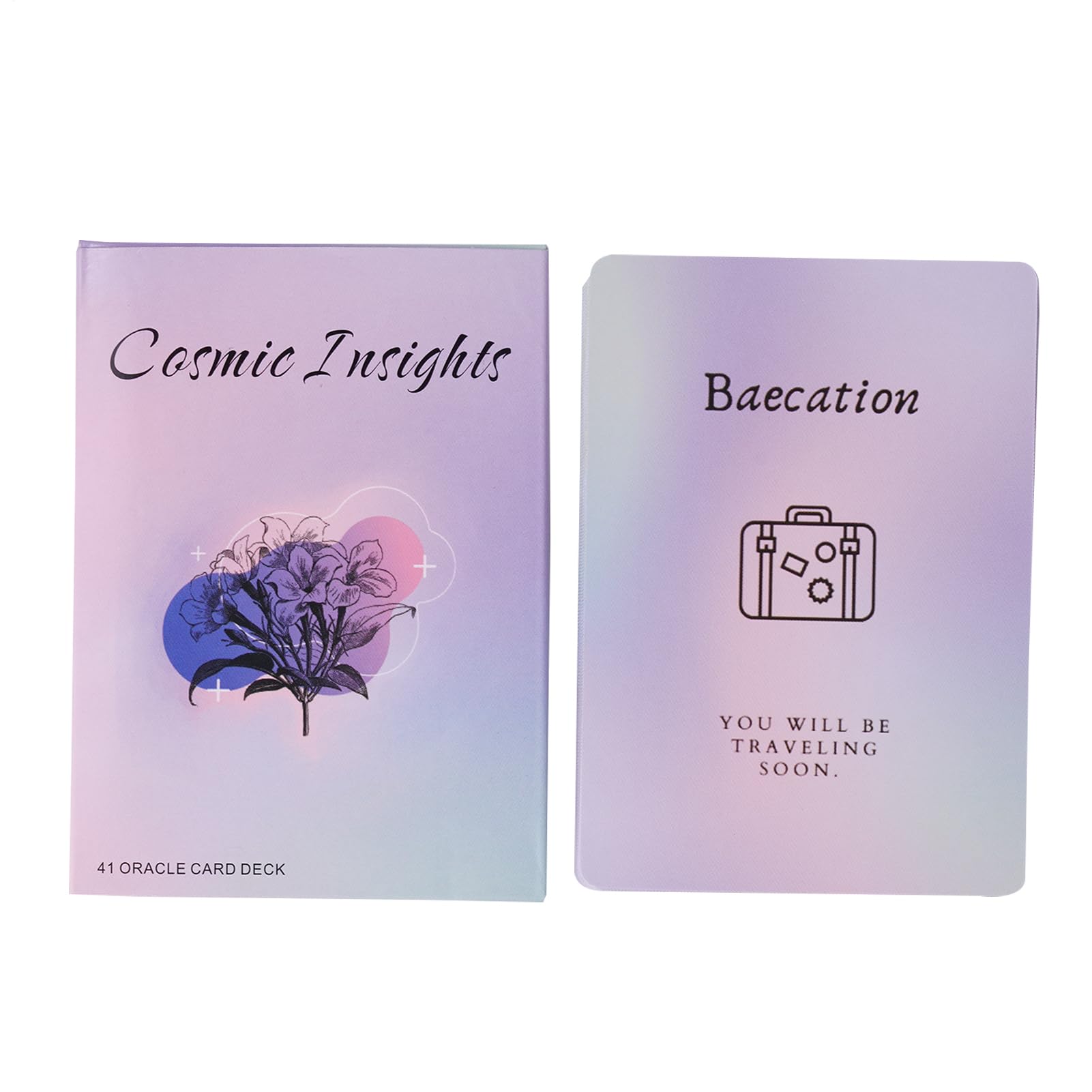 Cosmic Insights Tarot – Mazo De 41 Cartas Con Imágenes Detalladas Para Lecturas Intuitivas Y Espirituales