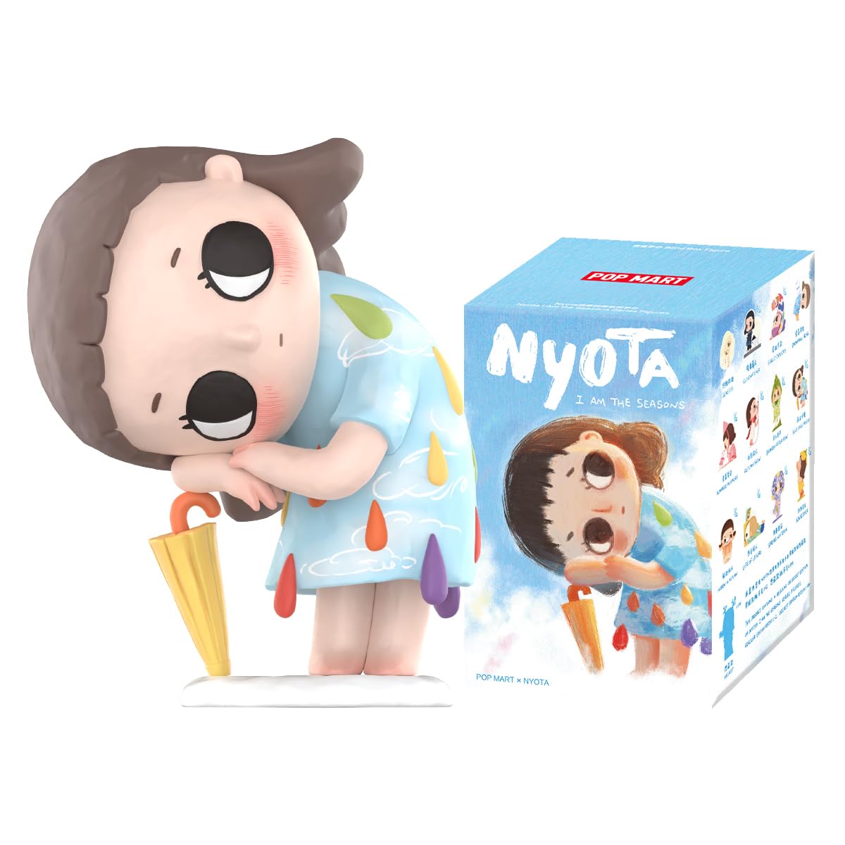 POP MART Nyota I Am The Seasons Series Figures Anime Action Figures Collectible Figures Collector Art Toy Toy Figures Gift 1 Piece