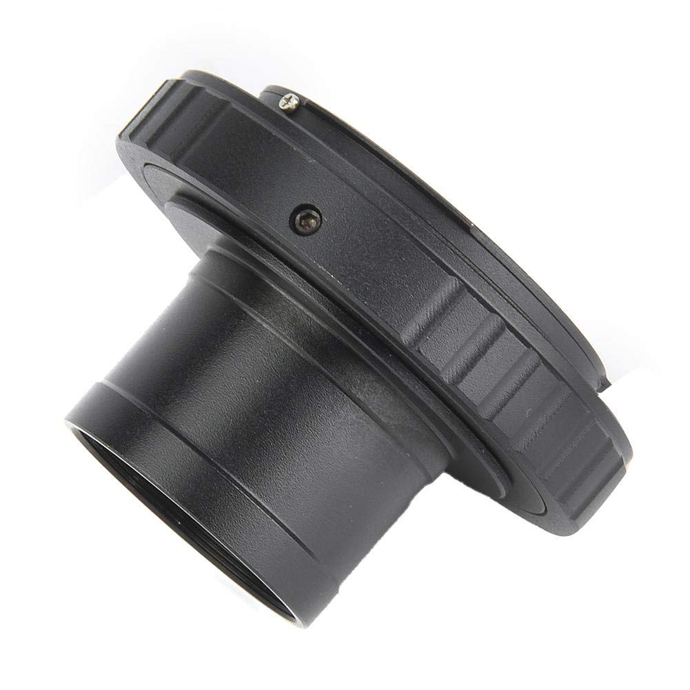 Convertitore Len, telescopio da 1,25 pollici T2- in lega di alluminio per anello adattatore adattatore per fotocamera , filettatura precisa per collegamento sicuro tra obiettivo e