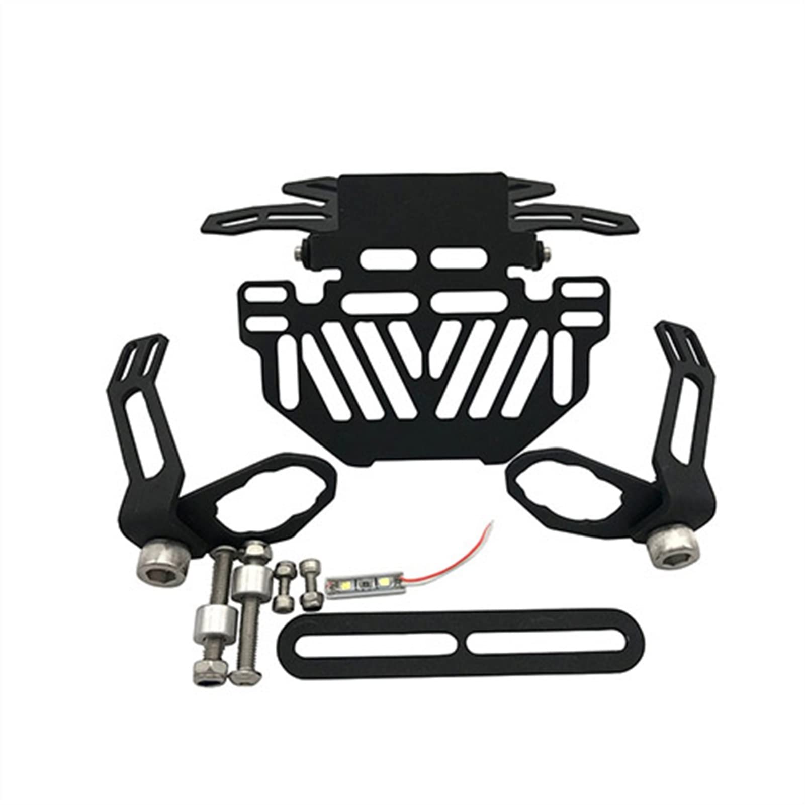Support de plaque d'immatriculation moto Suzuki SV650 finition haut de gamme robuste