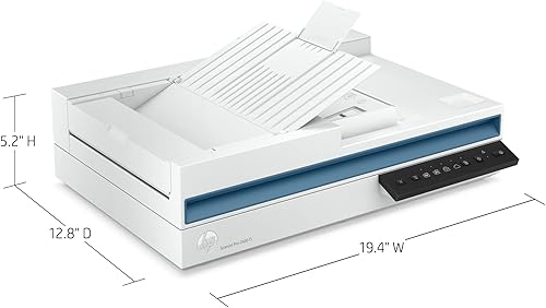 Miniatura 3 de HP ScanJet Pro 2600 f1, escaneo rápido de 2 caras y alimentador automático de documentos (20G05A)