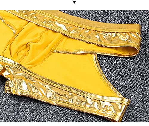 𝟒𝐔𝐅𝐢𝐓 𝐌𝐞𝐧'𝐬 𝐒𝐡𝐢𝐧𝐲 𝐌𝐞𝐭𝐚𝐥𝐥𝐢𝐜 𝐁𝐨𝐱𝐞𝐫 𝐒𝐡𝐨𝐫𝐭𝐬 Backless Underwear Bottomless Underwear4