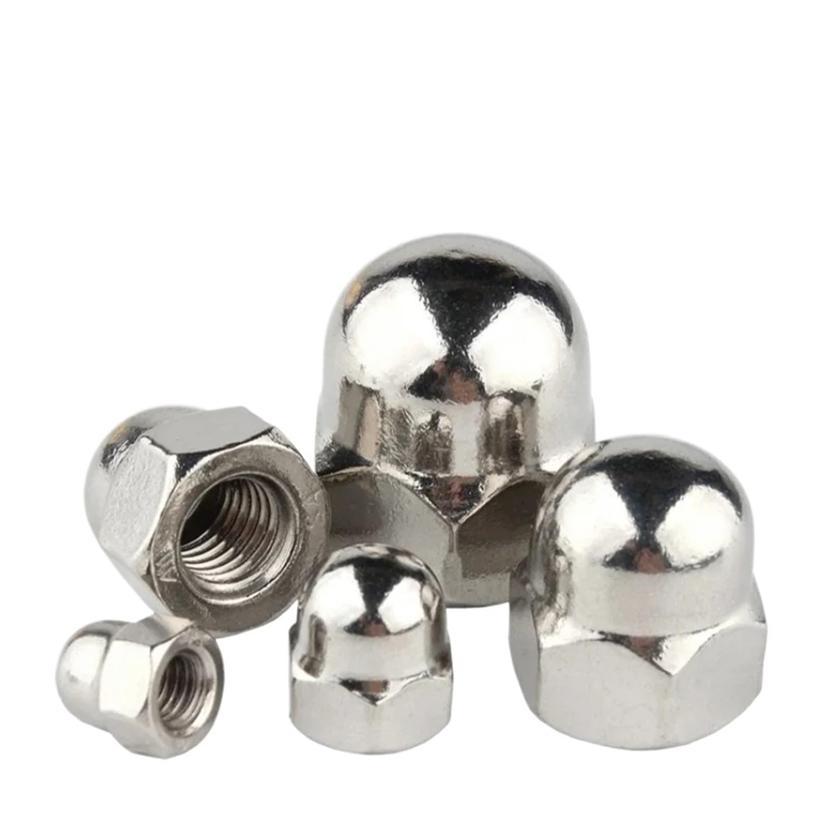 Acquista TOOLCRAFT 1066611 Dado Esagonale Cieco M10 DIN 986 Acciaio Inox 100 Pz 1066611 - Foto 6