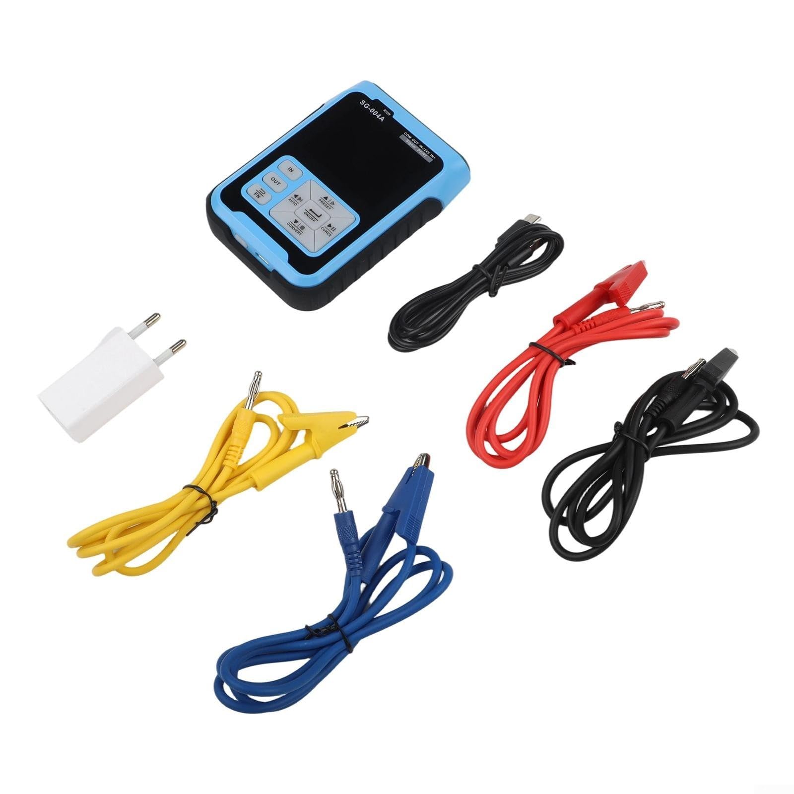SG-004A Multifunktions-Signalgenerator Kalibrator 4-20mA, 0-24V Spannung, 0-9999Hz Für Frequenz, 3000MAh Für Akku, 2,4 Zoll LCD, Typ-C, Für Druckmessumformer Und Industrie