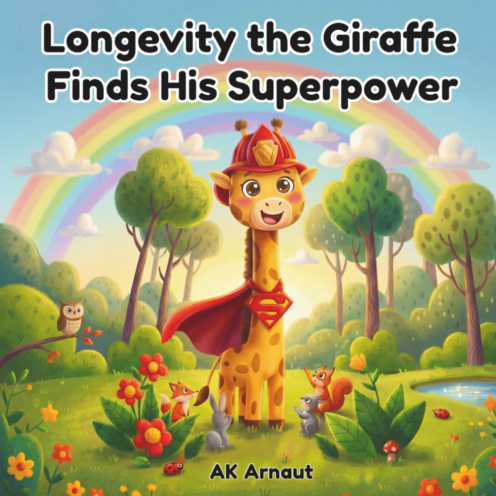 Longevity the Giraffe Finds His Superpower: A children's picture book for about finding your own strengths, believing in yourself, and discovering the ... makes you unique. (For Kids Ages 4-8 years)
