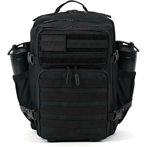 WOLFpak 35L Backpack (NightShade Edition) The Original Backpack. Tactical Bags For The Gym and Travel Bag.