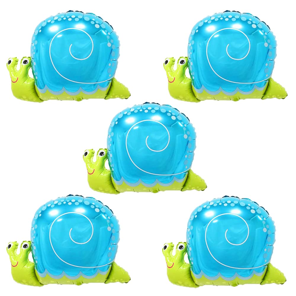 Buy HORUIUS Snails Balloons Large Inflatable Air Cute Snails Foil Mylar