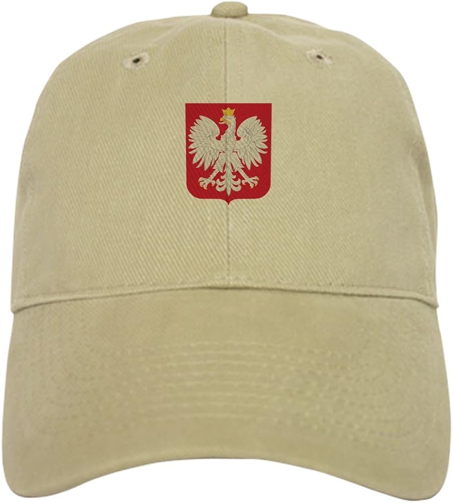 CafePress Polish Eagle Crest Cap 