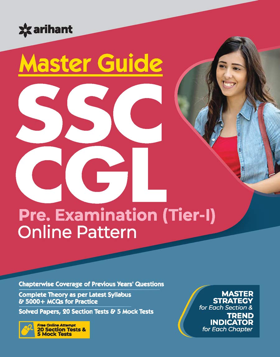 Master Guide SSC CGL Combined Graduate Level Tier-I 2021 (Old Edition)