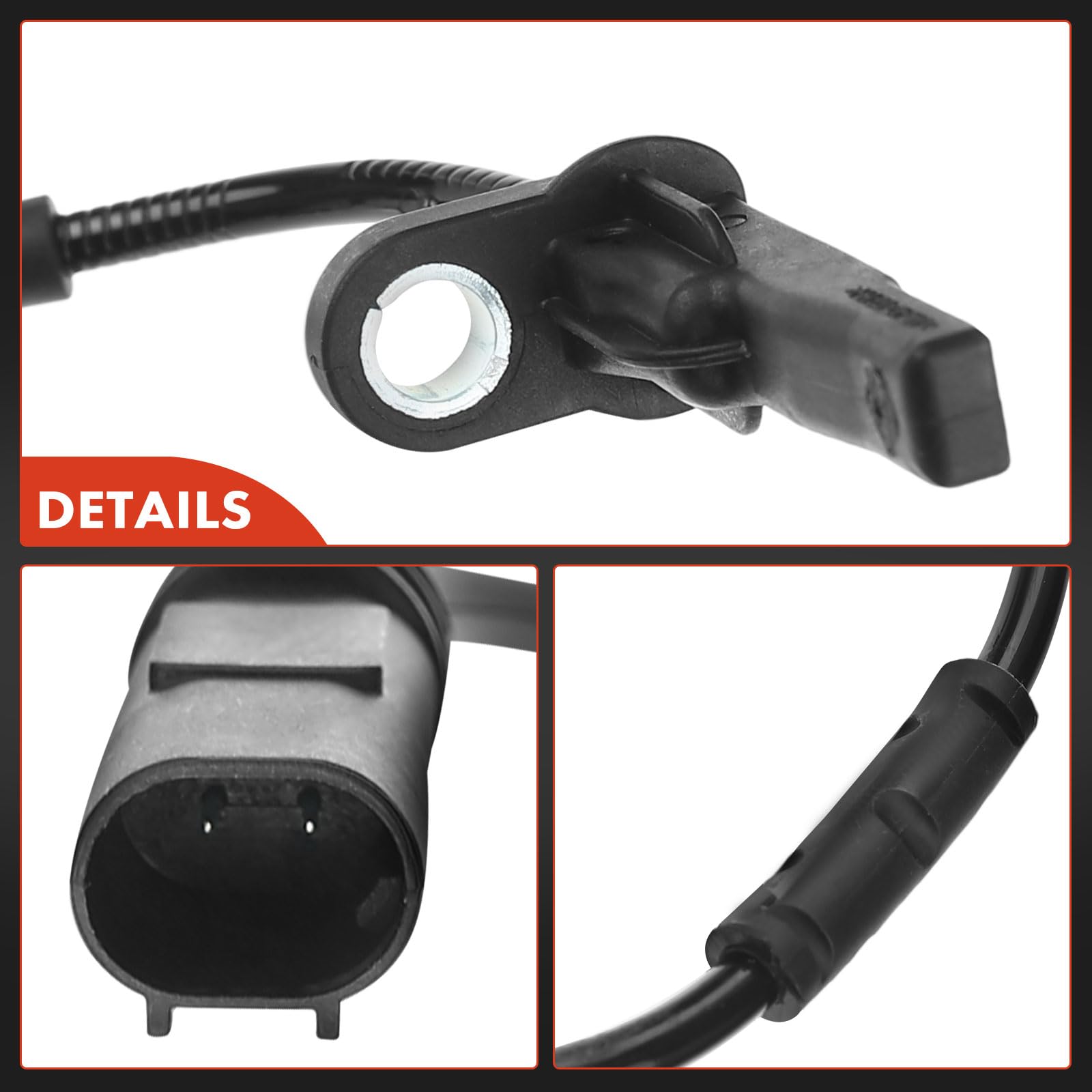 Frankberg Sensore Velocità Ruota Sensore ABS Posteriore per Serie 3 F30 F80 F31 4 F32 F33 F36 2011-2021 34526791225