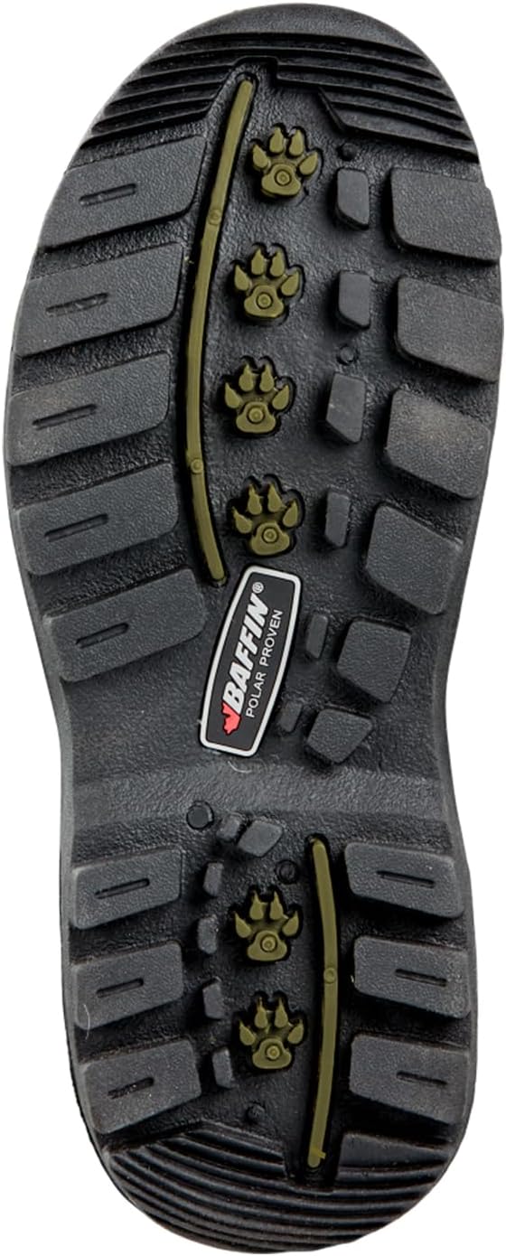 Baffin Kids' Junior MUSTANG Waterproof Insulated Tundra Rated Breathable Nylon/Rubber Tall Height Winter Outdoor Snow Boots