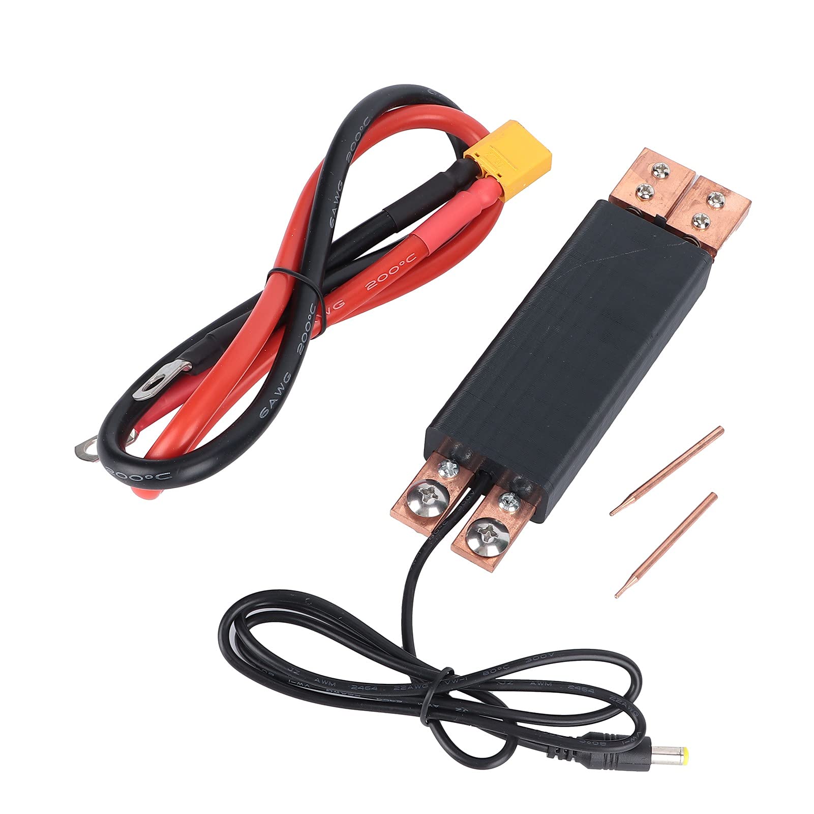 Fafeicy Kit de Soldador por Puntos Integrado con Lápiz, Gatillo de Una