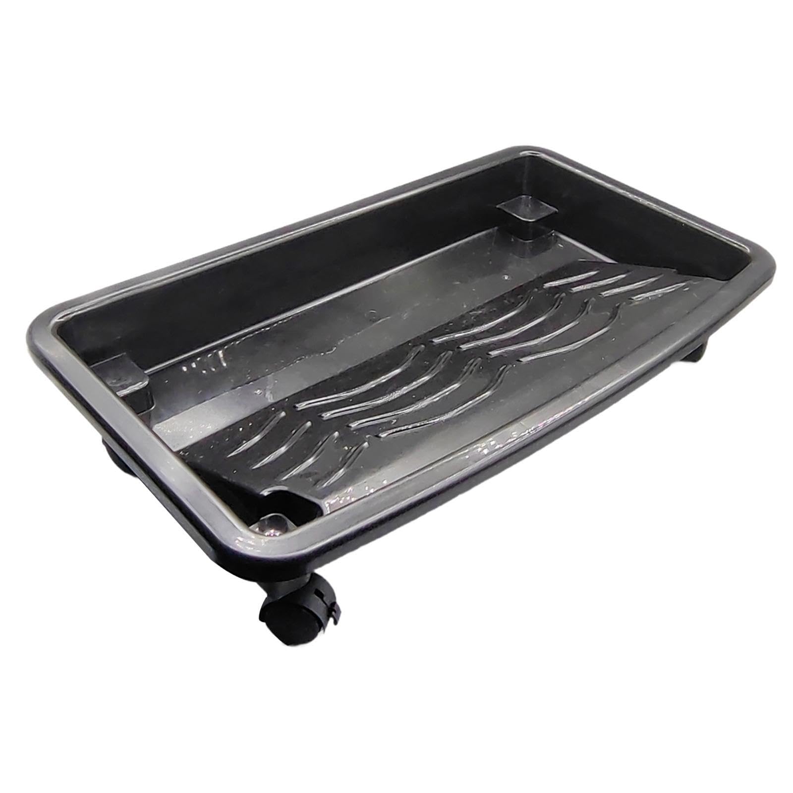 Bac à peinture multifonctionnel avec porte-rouleau et porte-pinceaux : outil pratique pour les travaux de bricolage et de rénovation. Bac à peinture pour intérieure,