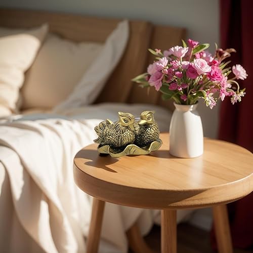 Miniatura 5 de Feng Shui chino mandarín Yuan Yang Love Birds estatua figurita decoración para el hogar y la oficina para el romance y el amor