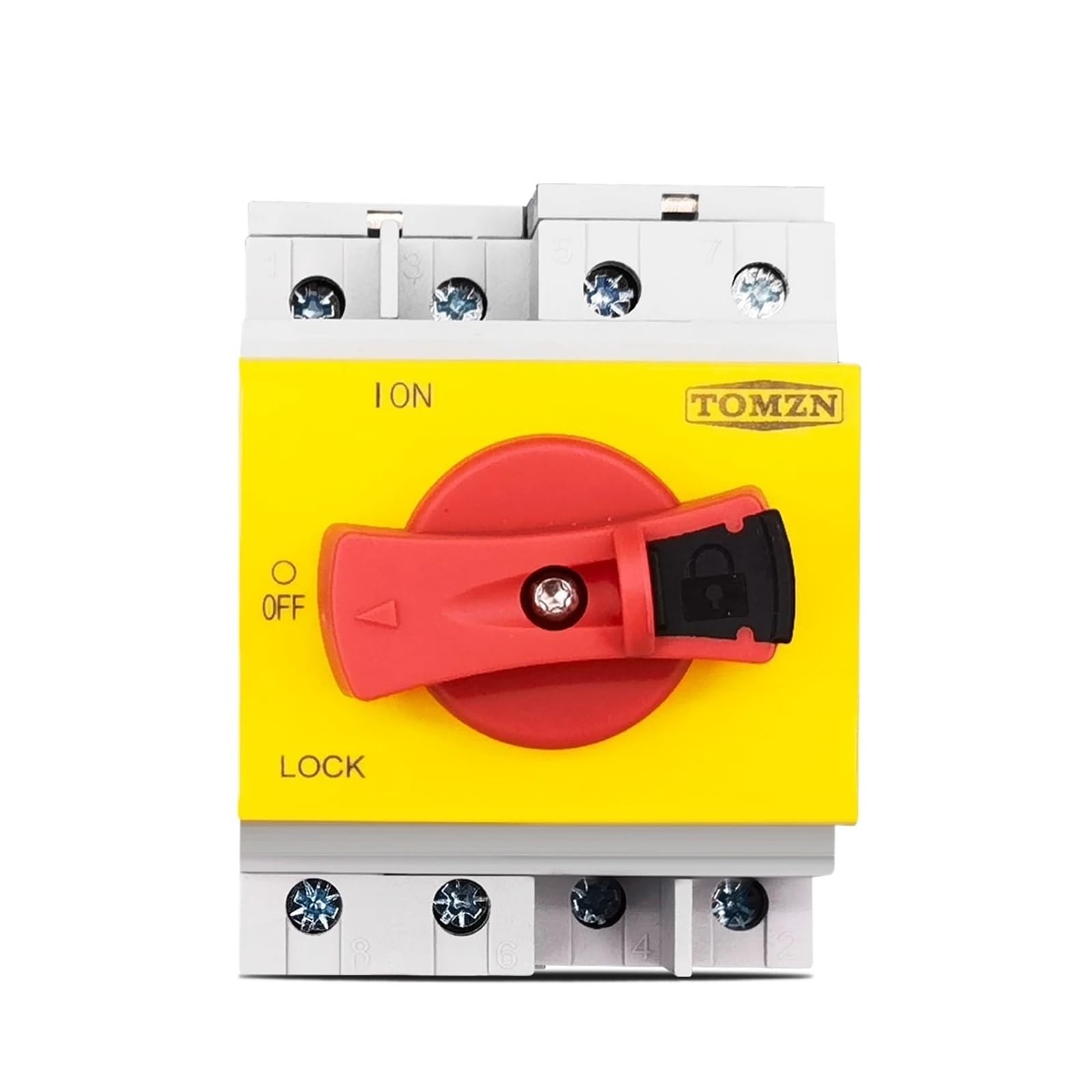 QRUYHBAJU 4P 1200V 32A Track Rotary Handle Isolator Switch