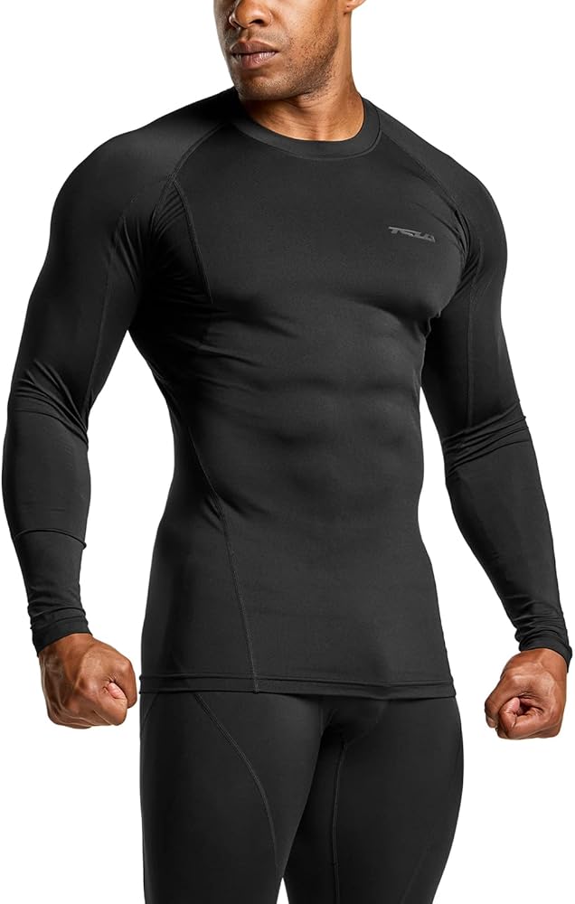 kmrii　Tesla Long Sleeve Cutsew Tesla Shirt Mens Gray Long Sleeve Crew Neck Pullover Quarter