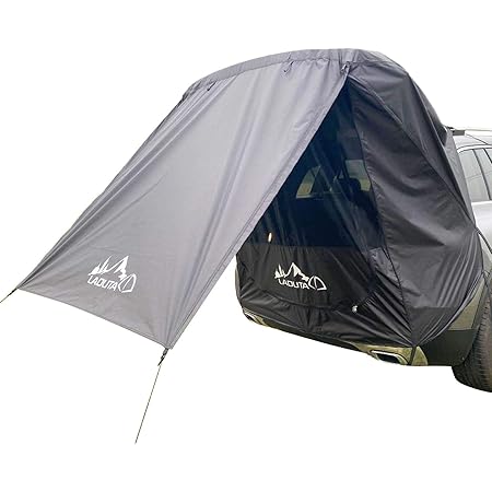 Amazon Surd タープ テント カーサイドタープ 車用 日よけカーテント 設営簡単 単体使用可能 リアテント Suv 自動車 トランクテント 車用旅行テント 防雨 防風 紫外線防止 車 連結 車中泊用 車中泊テント カーサイドテント キャンプ アウトドア 公園 登山 釣り 車中泊 5