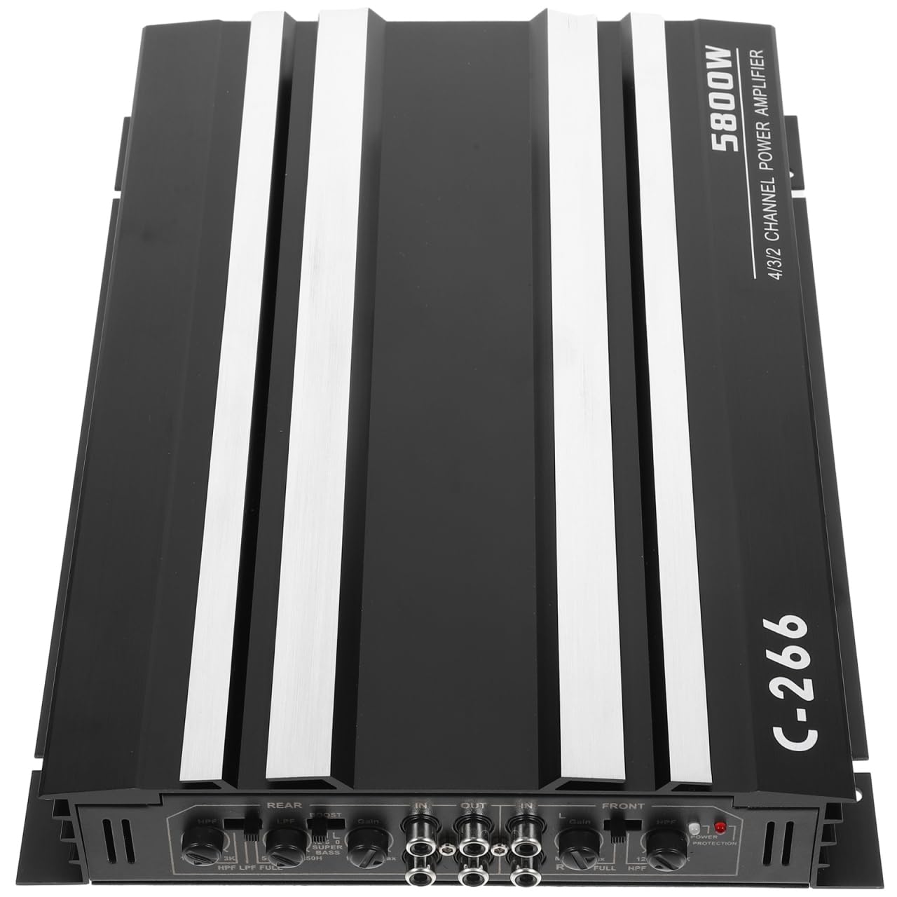 Amazon.co.jp: VORCOOL オーディオアンプ カーアンプ 5800 w C-266