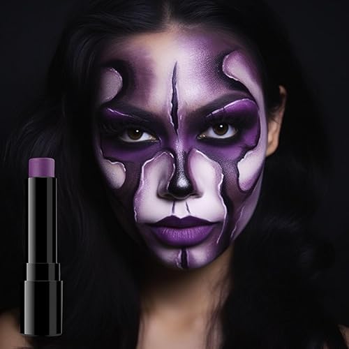 Vista 94 de BADCOLOR Pintura facial mezclable con crema negra para adultos, niños, ojos, softbol, fútbol, béisbol, deportes, no tóxica, hipoalergénica