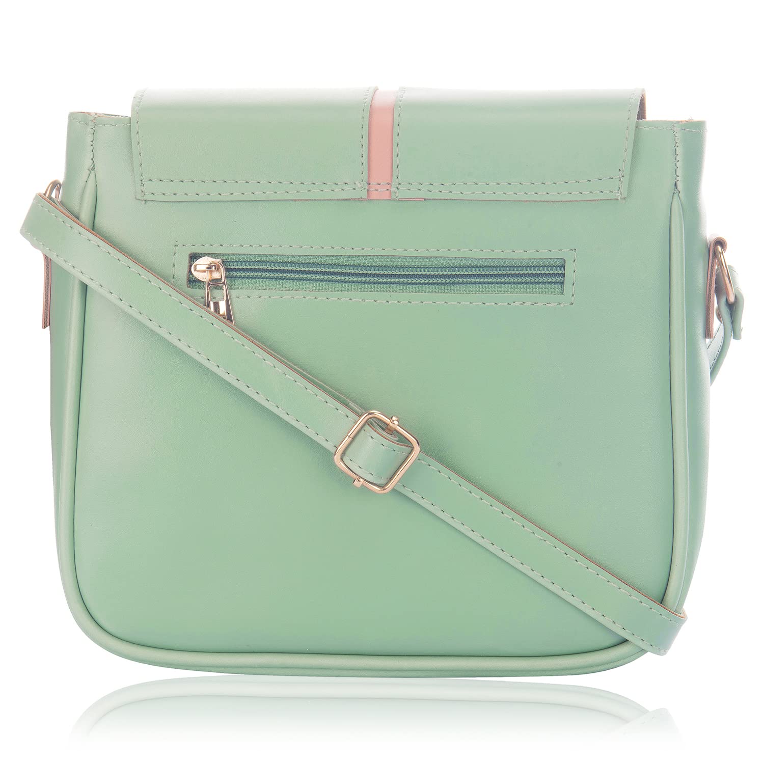 SHAMRIZ Women Sling Bag With Adjustable strap | handbag | purse |Side Sling bag | Tassel Sling Bag (Sea-Green) 3