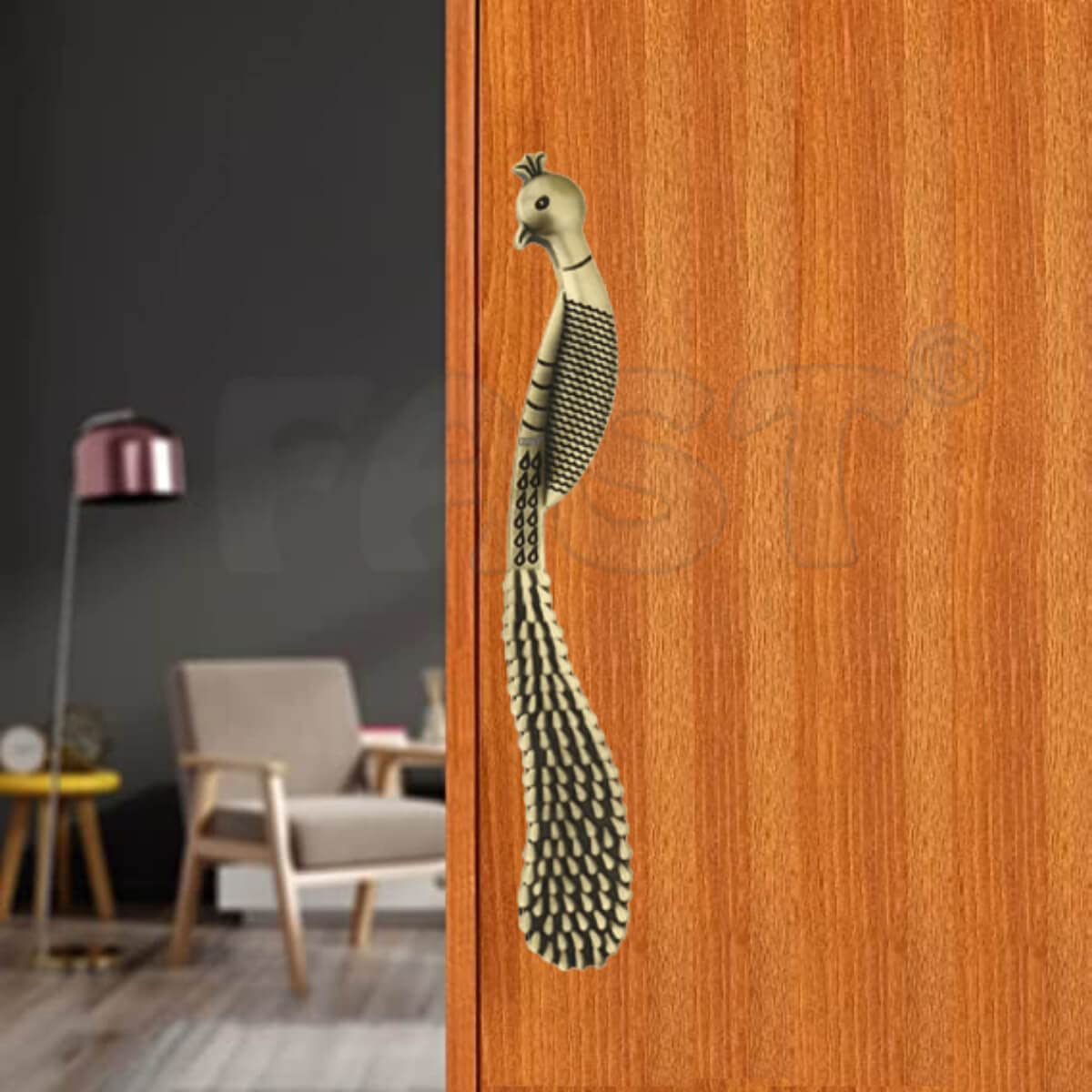 FAST Dh16Z Premium Peacock Brass Antique Door Pull Handle For Wooden Main Door And Temple Door (8 Inch 1 Pcs) (B0B862T1FJ) Amazon Price History, Amazon Price Tracker