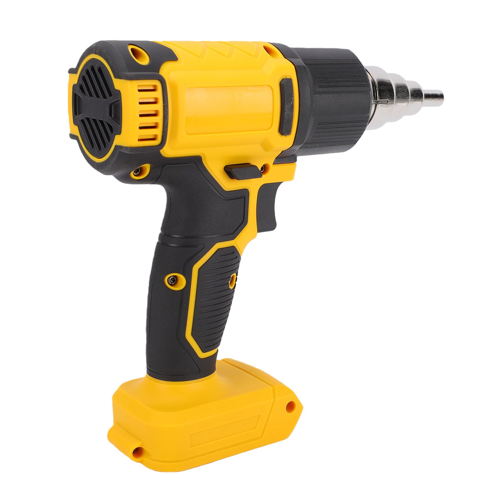 Pistola de Calor Inalámbrica, Calentamiento Rápido, Pistola Termorretráctil Compatible con Batería de 20 V, de Calor Portátil con 3 Boquillas para Tubos Retráctiles, Manualidades, Reparación