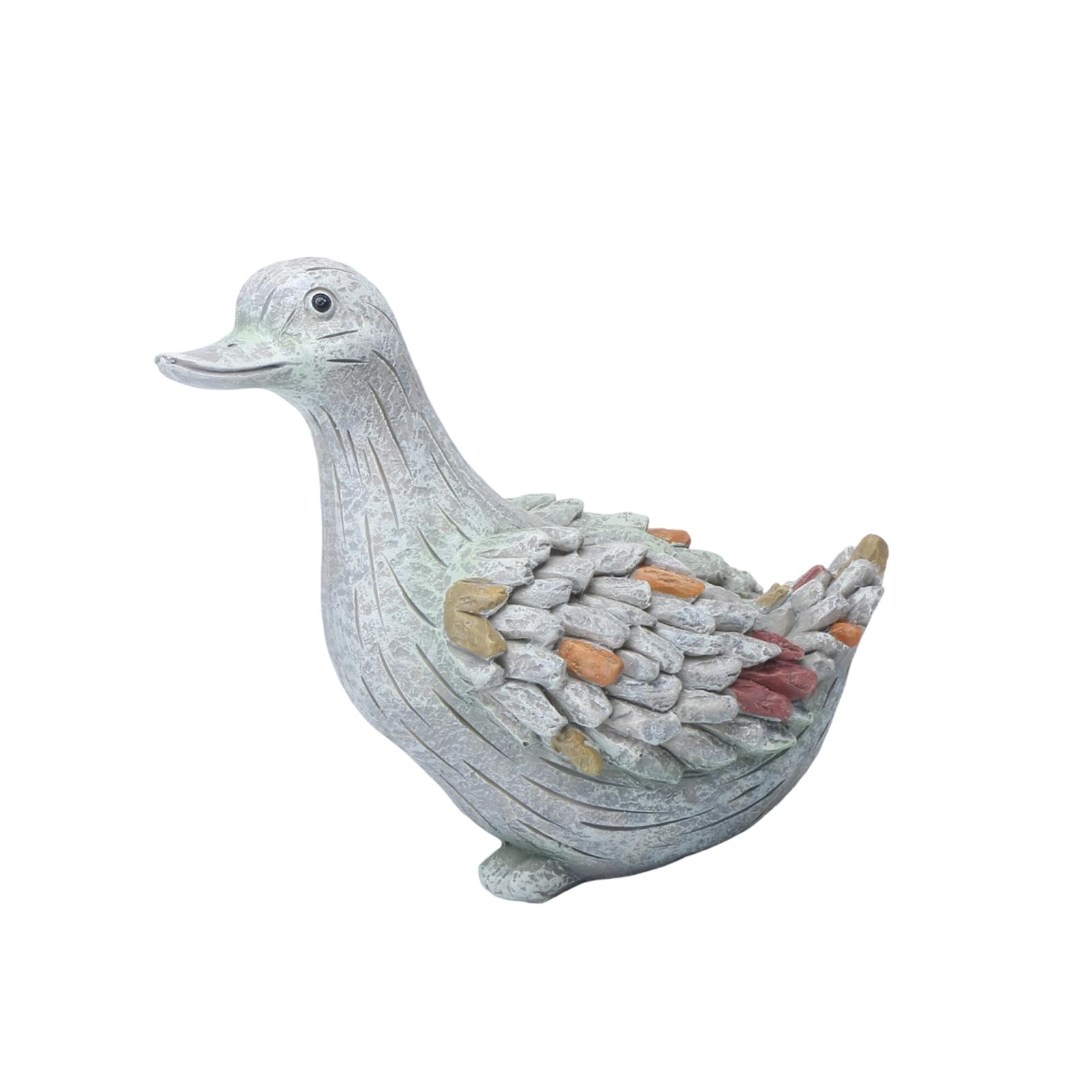 Limtula Resin Ducks Figurines Funny Animal Sculptures for Home Offices Patio Lawns Yard Ornament Collectibles Ducks Garden Statues Resin Figurines Decorative Collectibles