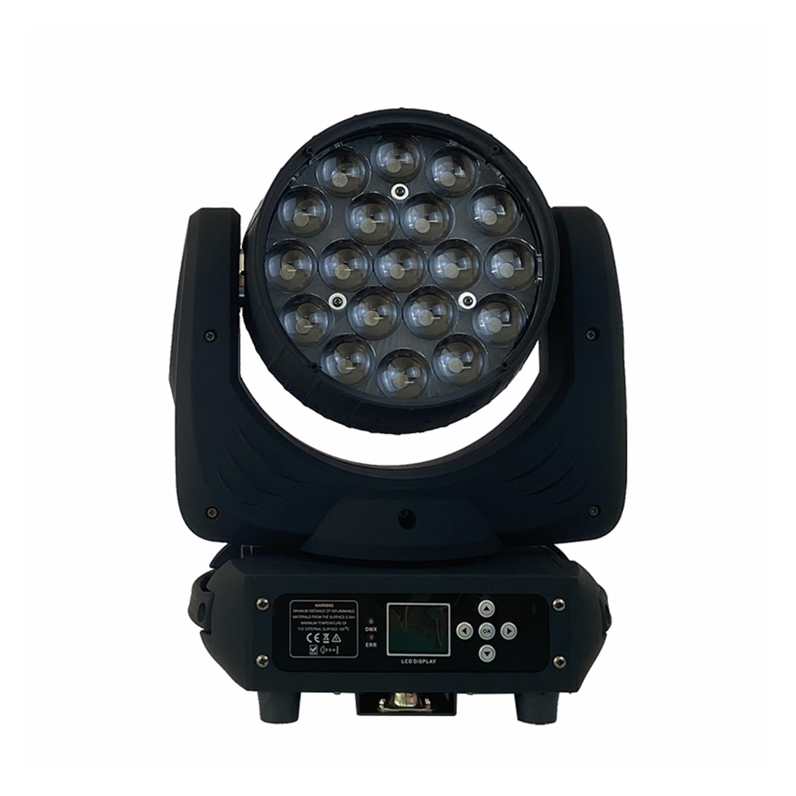 Światła Sceniczne, 19x15W RGBW 4 w 1 Ring Control LED Potrząsająca głową Zoom Dyeing Show Bar Stage Disco DJ Light